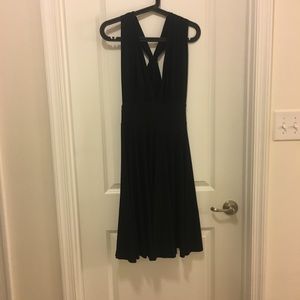 WHBM versatile black dress